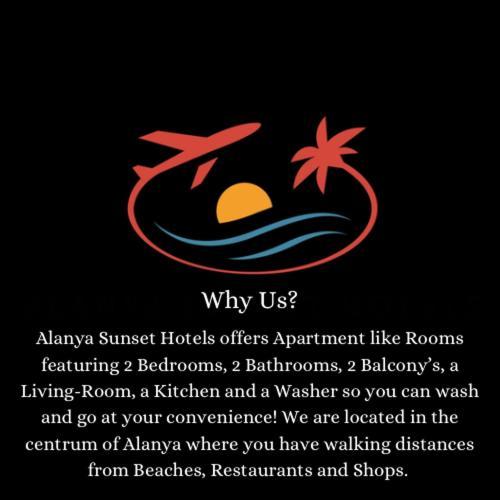 Alanya Sunset Hotels Exterior foto